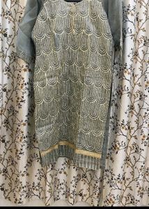 beautifull Kurta Pant Dupptaa Set Stiched