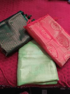 Semi Kanjwaram Silk Saries