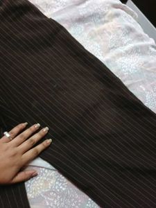 Striped Brown Trousers (women&#39;s)