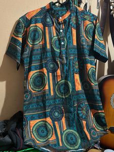 Patterned Men's Shirt