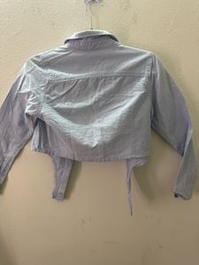Blue Tie Shirt