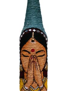 Namaste Couple Decorative Bottles – Traditional In