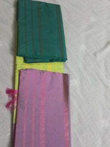 new saree Elegant Green &amp; Yellow Sare