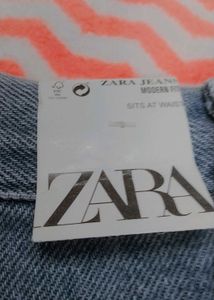 Zara Distressed Denim Shorts