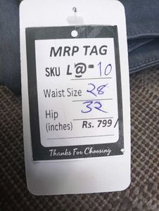L@10 Size-28 (Sale) Latest Ladies high waist Jeans