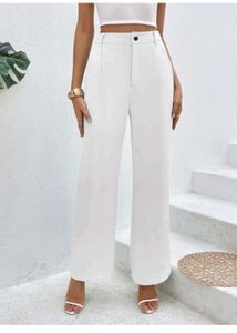 White Korean trousers