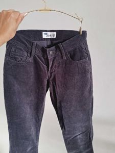 Old Navy Grey Corduroy Pants Kids