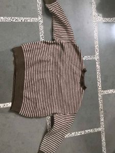 Striped Knit Sweater