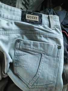 Premium Quality Blueish White Jeans