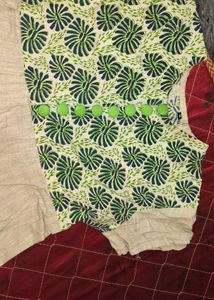 Patterned Sleeve Top