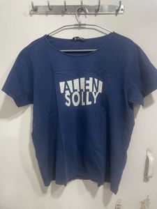 Allen Solly Blue Graphic Tee
