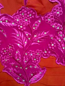 Pink &amp; Orange Kurta