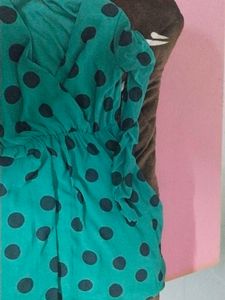 Beautiful Green Flare Dress From Max