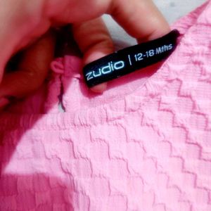 Bubblegum Pink Textured suit