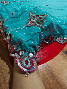 HEAVY HANDWORK SAREE