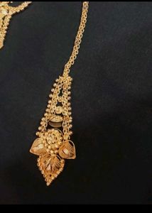Gold Plated Indian Jewelry Set
