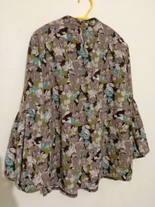 Ballon Sleeve Top Only One Time Use