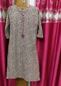 Floral Print Kurta Wth Pant Nd Dupatta