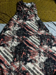 printed gown for women