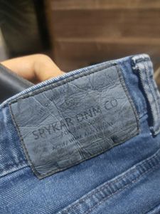 Spykar Branded Skinny Jeans Waist 30 (Men)
