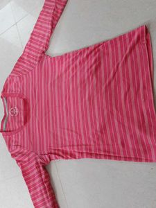 Striped Pink T-Shirt
