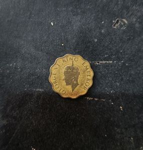 1944 George V India, British Empire, 1 Annas