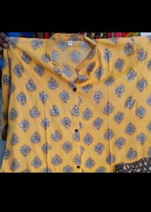 Yellow Kurti Pant