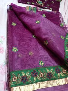 Pure Cotton Kurti Set Ke Sath New Sare