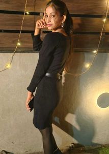 Its New Black Bodycone Dress For Party