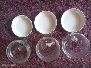 3 Storage Glass Container