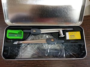 Combo of 5 [ frock-top, jeans, denim dress (10-12 yrs), 2 pencil boxes &amp; 1 geometry box]