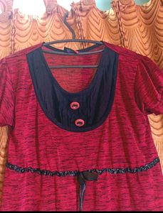 Maroon Top