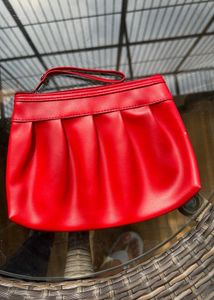 Red Multi purpose Pouch with Zipper