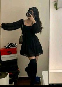 Chic Black Mini Dress