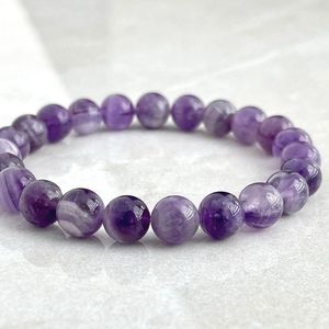 HEALTH HEALING| Amethyst Beaded Bracelet