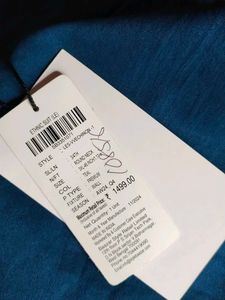 Teal Embellished Anarkali Kurta Set