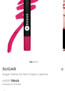 Sugar Crayon Matte Lipstick