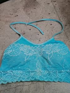 Crochet Bralette Black And Blue Combo🔥