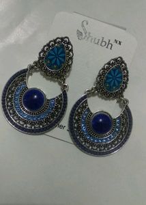 Stylish Blue 💙 Earrings ✨✨