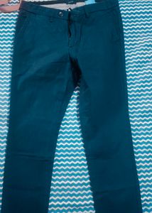 Teal Chinos
