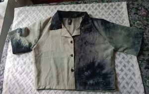 Tie-Dye Short Sleeve Top