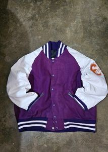 Y2k Varsity Leather Sleeves