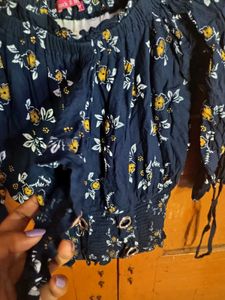 Bardot Printed Top
