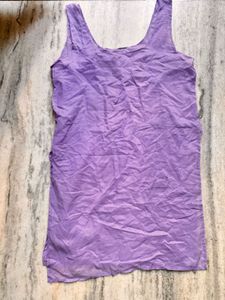 Lavender Embroidered Kurta