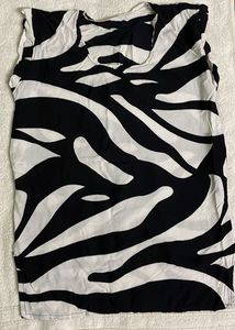 Zebra Print Top For Women’s