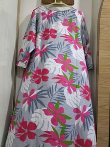 Floral Print Kurta Set