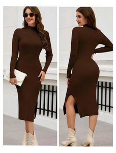 Combo Of Boohoo Midi Dress & Stockins