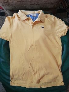 Levis Yellow Polo Shirt Sparingly Used Size 44