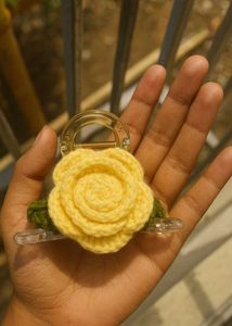 Pink Rose Hair Claw Clip