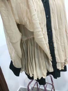 Korean Pleated Layered Top